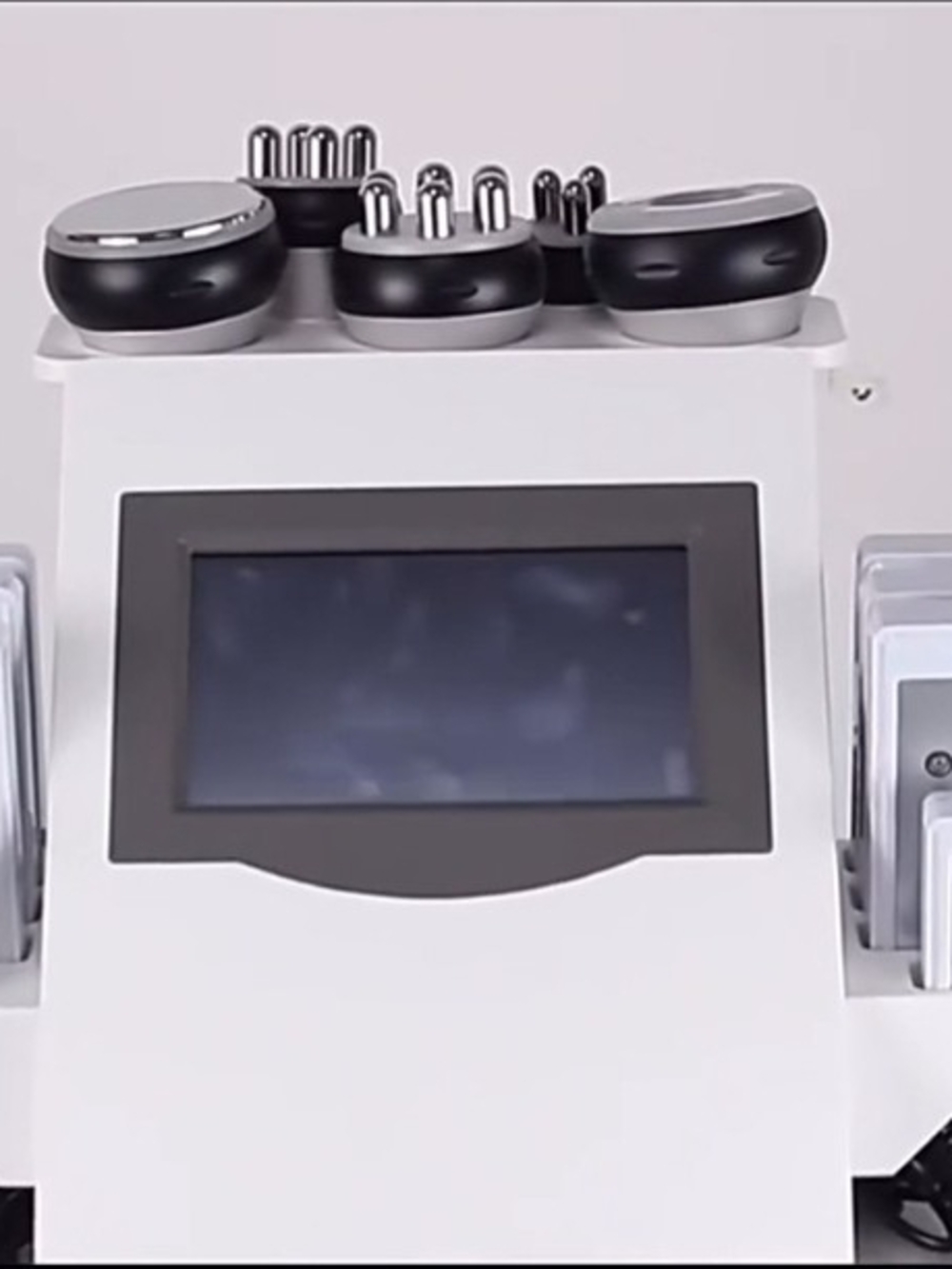 Multi-Head Professional Facial Device in White & Black Body And Facial Sculpting